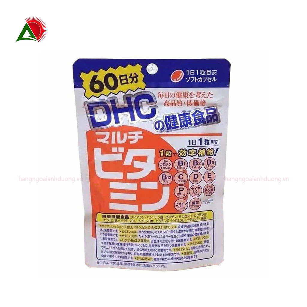 Viên Uống Vitamin Tổng Hợp DHC 60 Viên 60 ngày